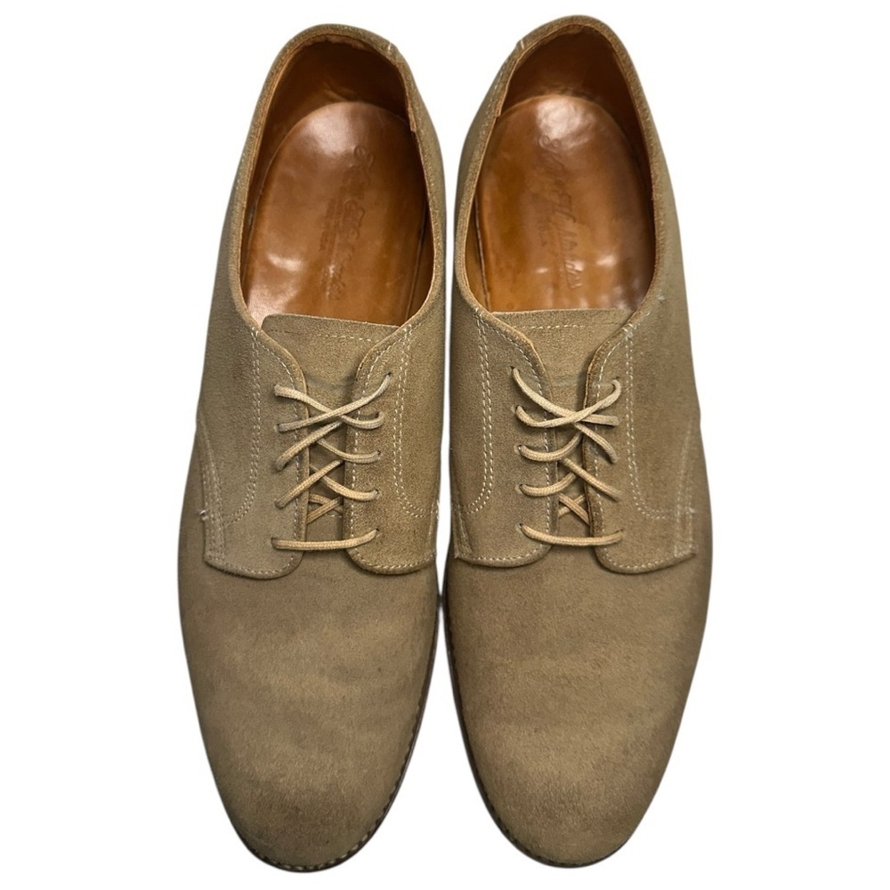 Keith Highlanders Men’s Size 10.5 Tan Suede Orange Bottom Dirty Buck Shoes - Picture 3 of 11